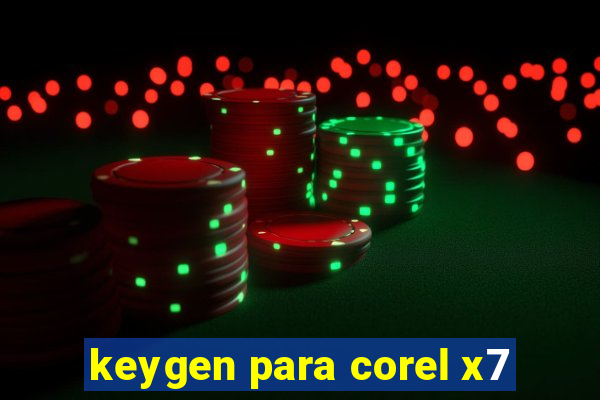 keygen para corel x7