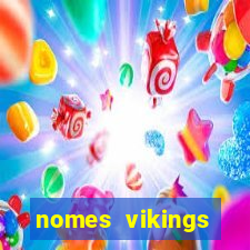 nomes vikings masculinos e significados