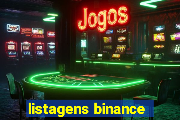 listagens binance