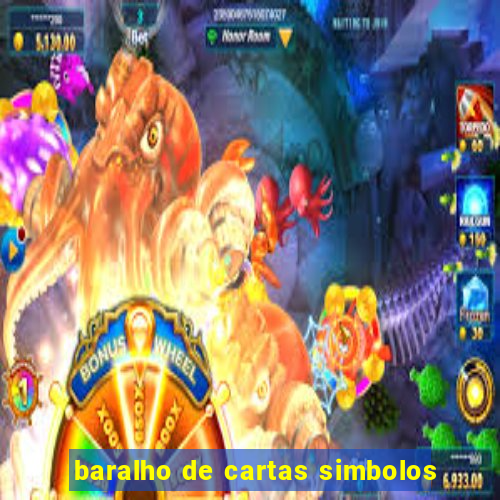 baralho de cartas simbolos