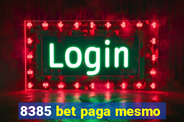 8385 bet paga mesmo