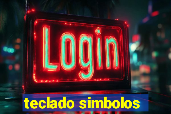 teclado simbolos