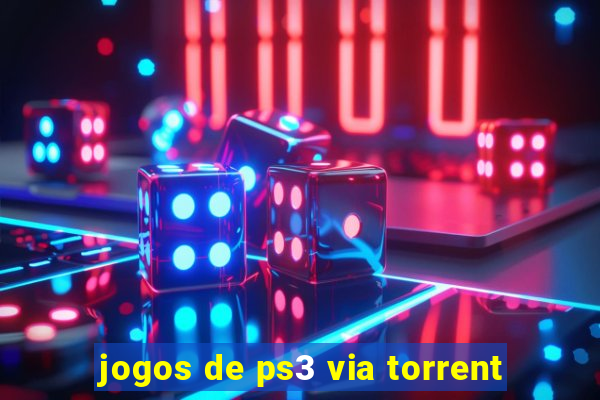 jogos de ps3 via torrent