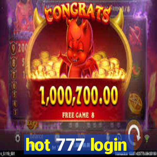 hot 777 login