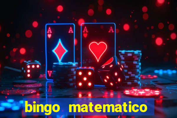 bingo matematico para ensino medio