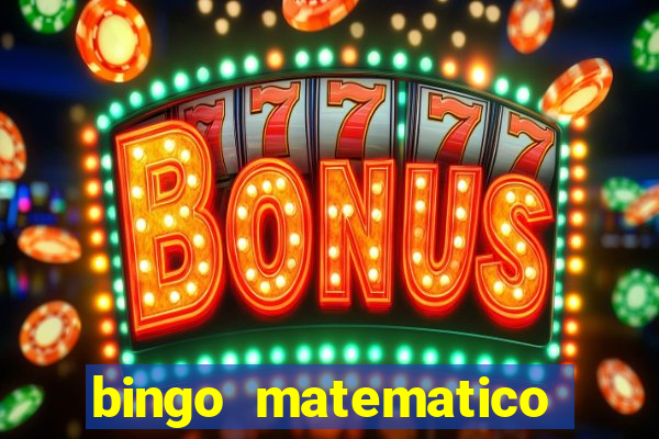 bingo matematico para ensino medio