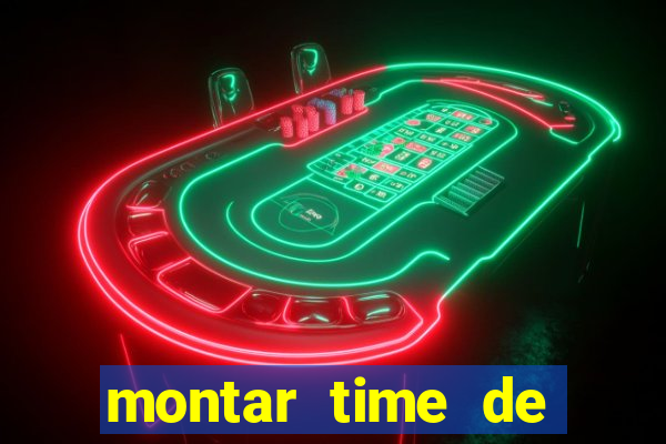 montar time de futebol site