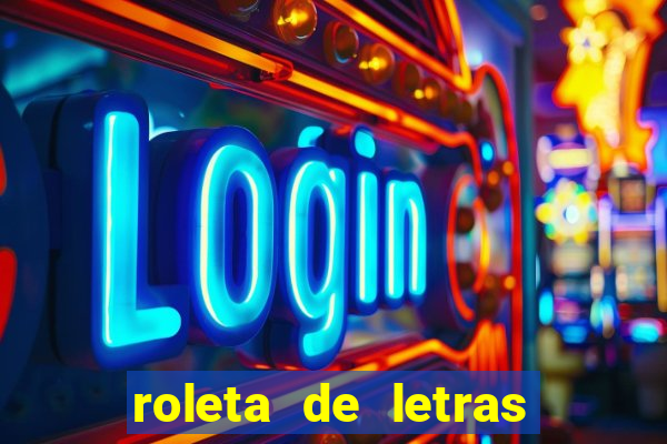 roleta de letras stop online