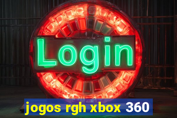 jogos rgh xbox 360