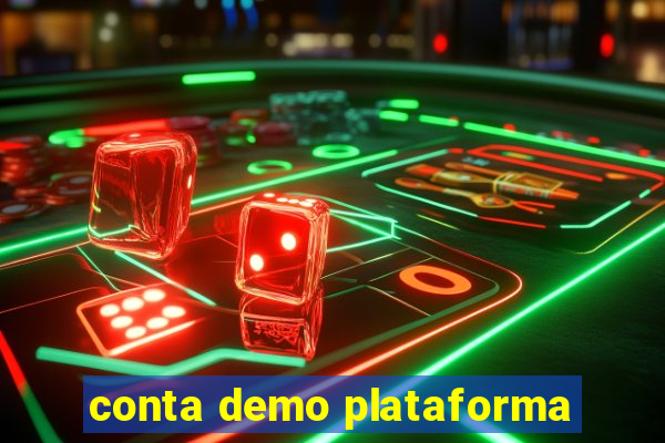 conta demo plataforma