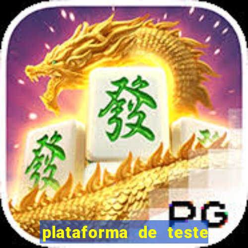 plataforma de teste de jogos pg