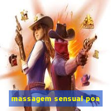 massagem sensual poa