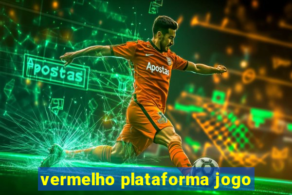 vermelho plataforma jogo