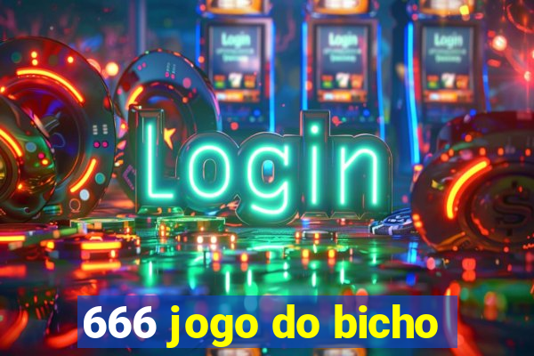 666 jogo do bicho