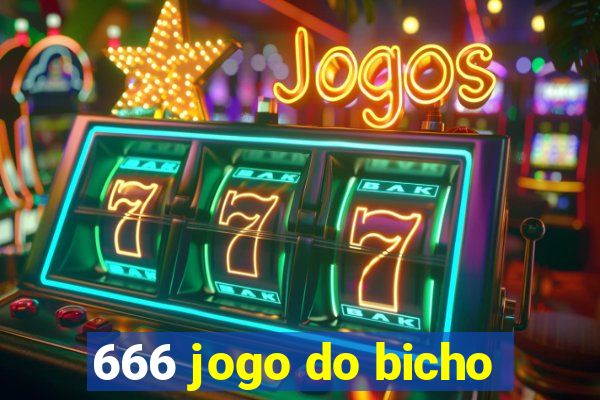 666 jogo do bicho