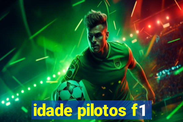 idade pilotos f1