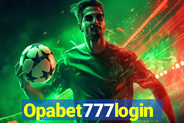 Opabet777login