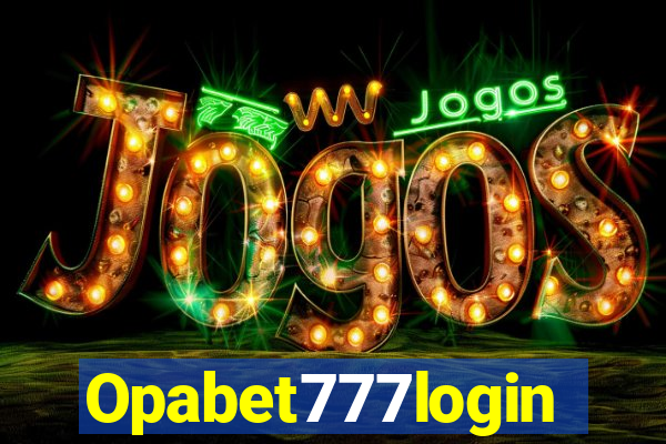 Opabet777login