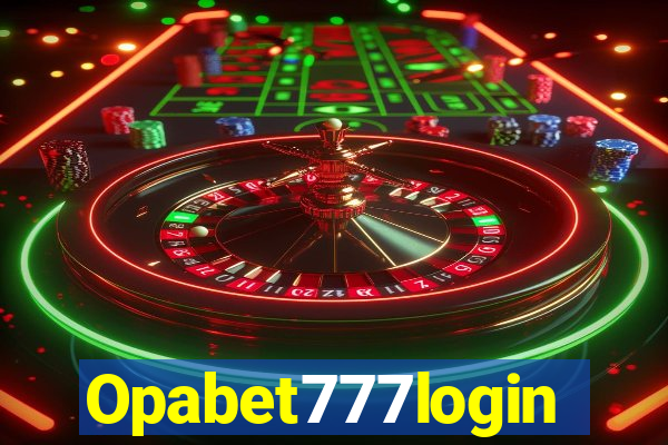 Opabet777login