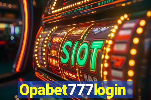 Opabet777login