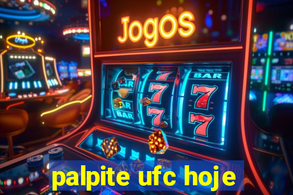 palpite ufc hoje