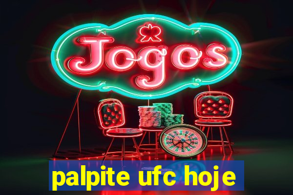 palpite ufc hoje