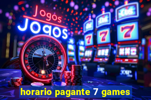 horario pagante 7 games