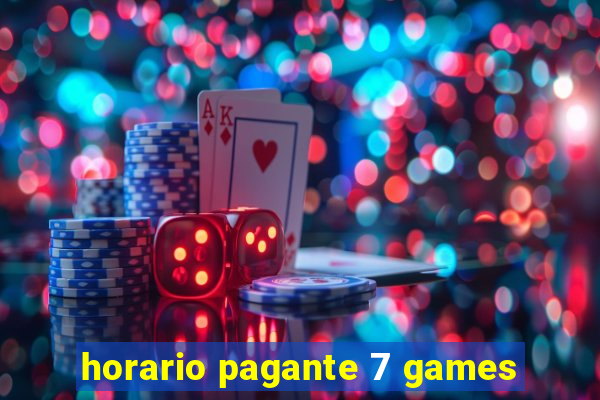 horario pagante 7 games