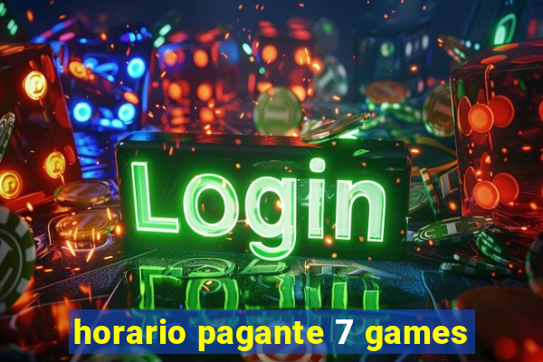 horario pagante 7 games