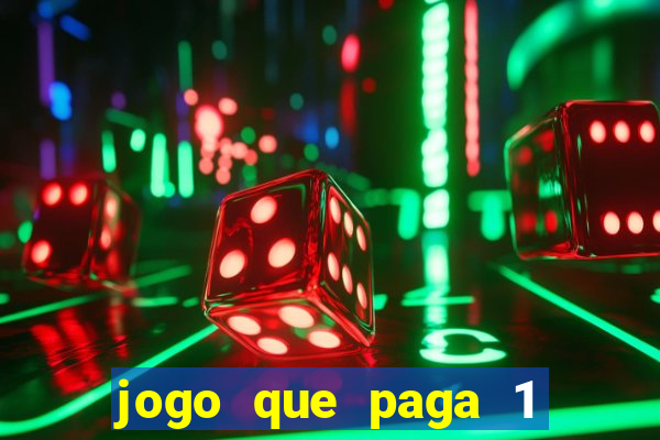 jogo que paga 1 real no pix