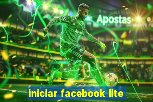 iniciar facebook lite