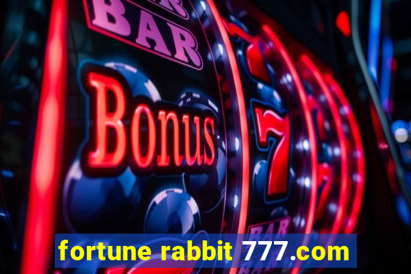 fortune rabbit 777.com