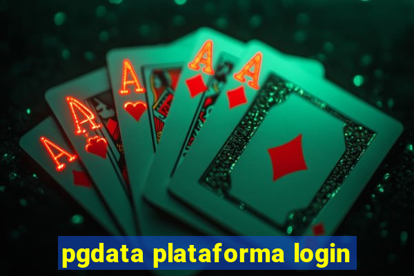 pgdata plataforma login