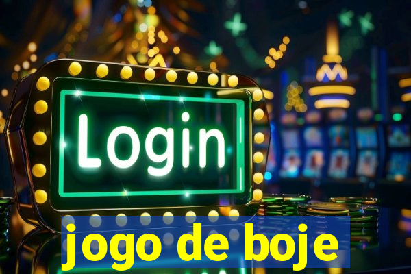 jogo de boje