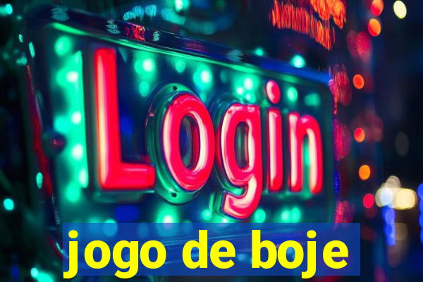 jogo de boje