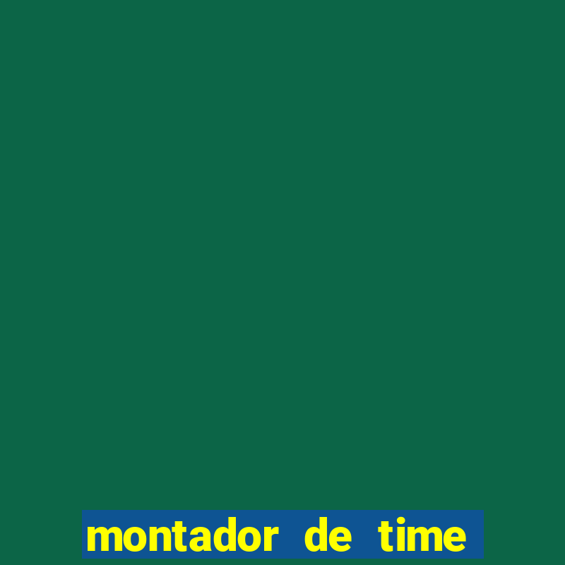 montador de time de futebol