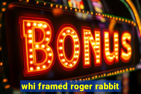 whi framed roger rabbit