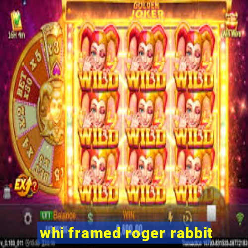 whi framed roger rabbit