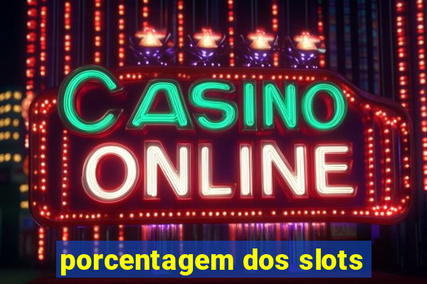 porcentagem dos slots