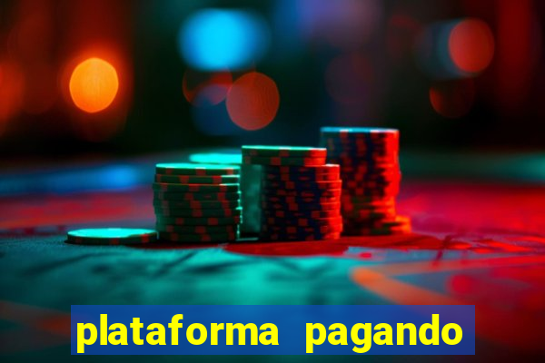 plataforma pagando no cadastro slots