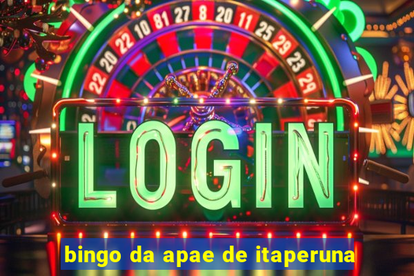 bingo da apae de itaperuna