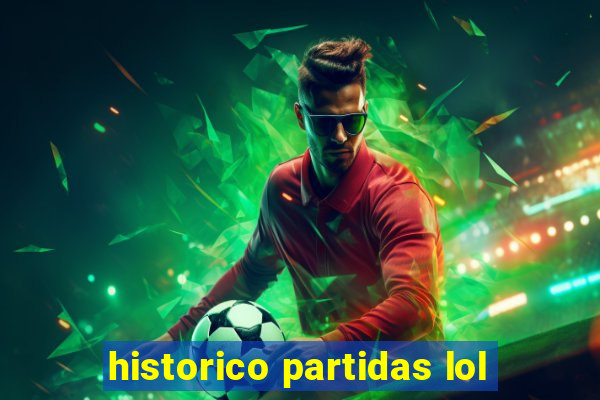 historico partidas lol