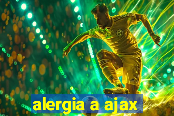 alergia a ajax