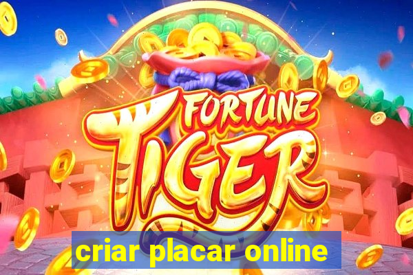 criar placar online