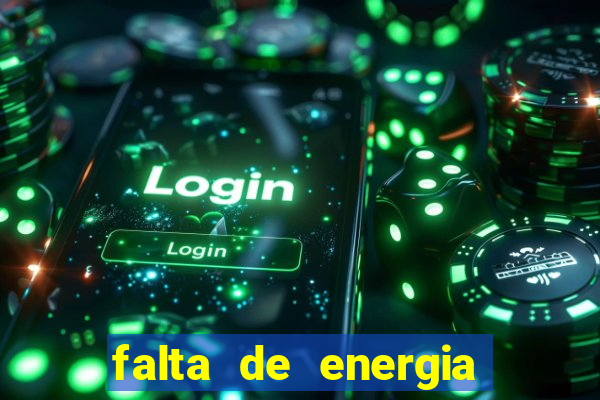 falta de energia em caucaia