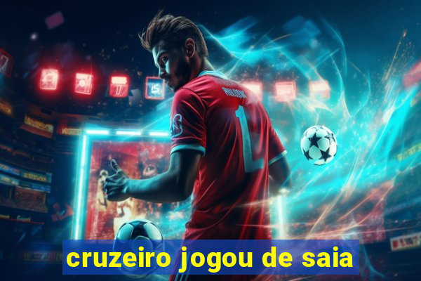 cruzeiro jogou de saia