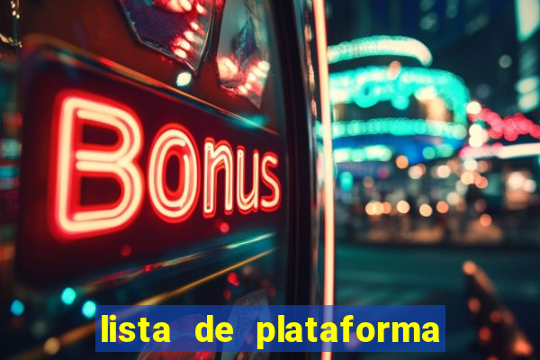 lista de plataforma de jogos