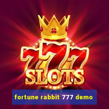 fortune rabbit 777 demo