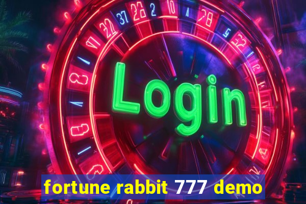 fortune rabbit 777 demo