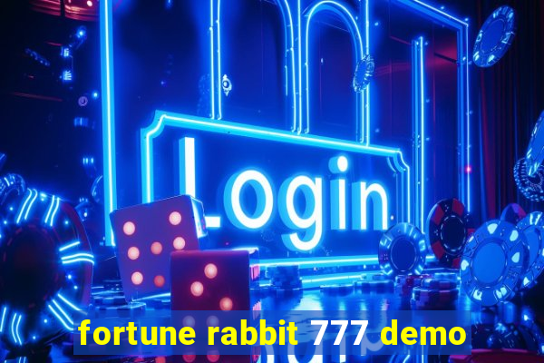 fortune rabbit 777 demo